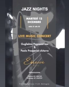 Jazz Night: Guglielmo Pagnozzi e Paolo Prosperini